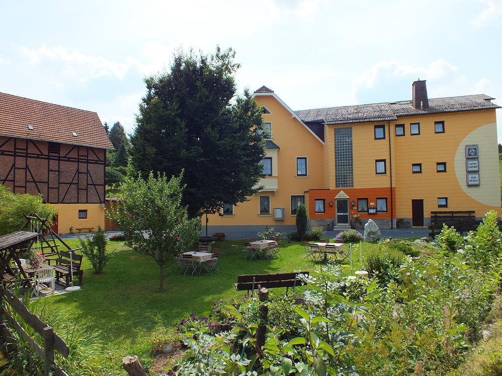 Landgasthof Zur Muehle Naila Esterno foto