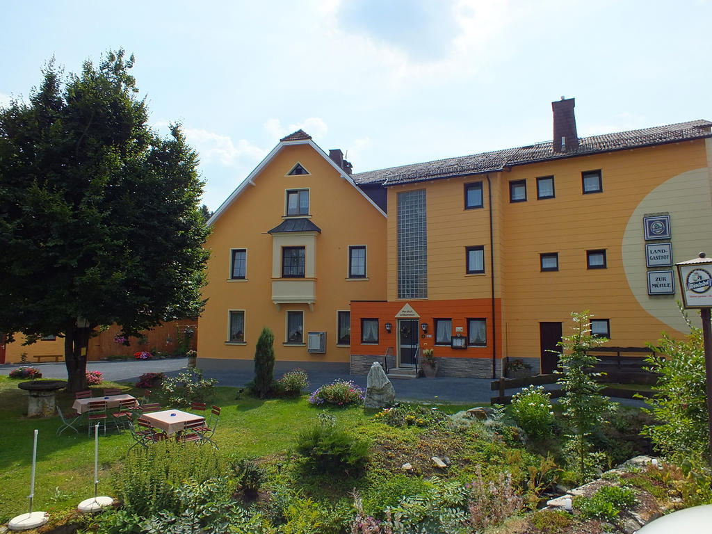 Landgasthof Zur Muehle Naila Esterno foto