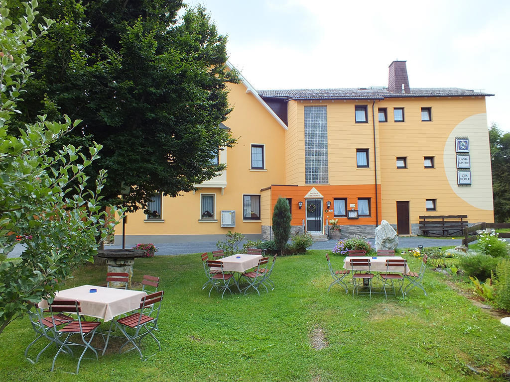 Landgasthof Zur Muehle Naila Esterno foto